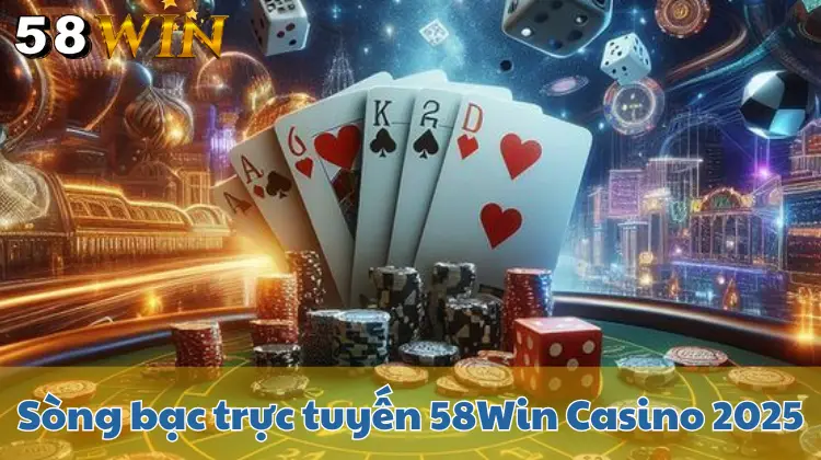 58Win casino mang đến không gian sòng bạc chân thực với dealer chuyên nghiệp và tỷ lệ thưởng cao.