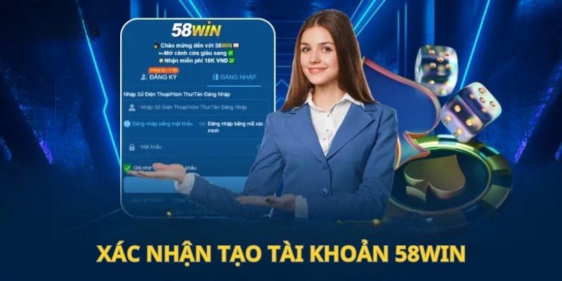 Xác nhận tạo tài khoản thuận lợi sở hữu nick game