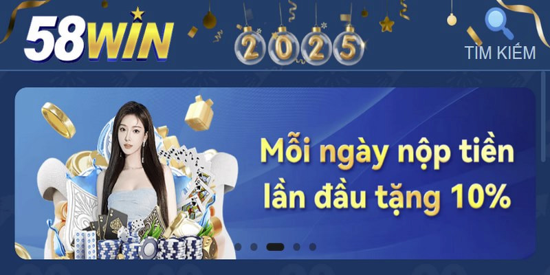 Nắm rõ thông tin về quy định khi tham gia thưởng nạp lại 58Win